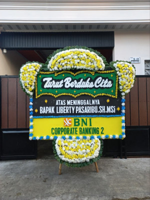 Papan Bunga Duka di Karanganom