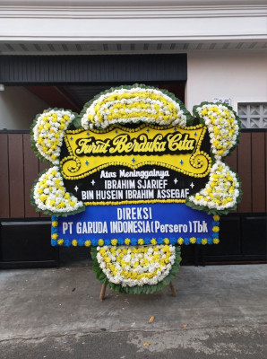 Papan Bunga Duka di Karanganom